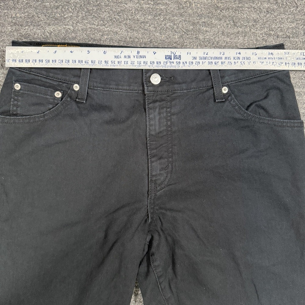 Vintage Levis 550 Relaxed Bootcut Jeans Women 14 Long Black Western Cowboy Y2K - Picture 4 of 9